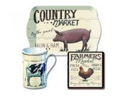 Farmers Market 'Time for Tea' Gift Set - Fine China Mug, Scatter Tray & Coaster